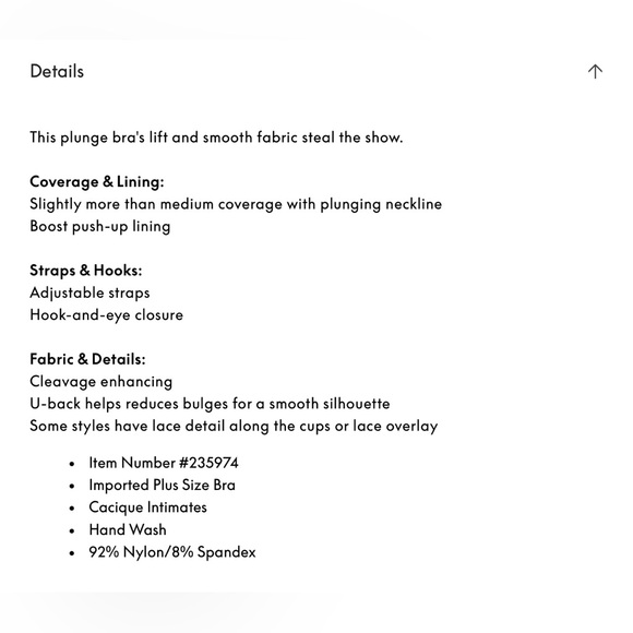 Cacique Floral Underwire Bra - Pink and Green - Picture 8 of 8